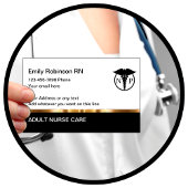 Classy Medical Nurse Practitioner Visitekaartje