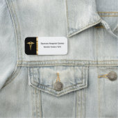 Classy Medical staff Caduceus Symbol Naamplaatje (In situ)