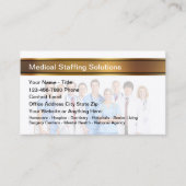 Classy Medical Staffing Recruitment Agency Visitekaartje (Voorkant)