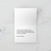 Classy Medical Zuster Bedankt kaarten (Binnen)