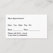 Classy Medisch Arts Familie Praktijk Afsprakenkaartje