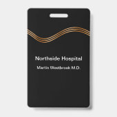 Classy Medisch Dokterziekenhuis Badge (Voorzijde)