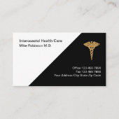 Classy medische afspraak Visitekaartjes ontwerp (Voorkant)