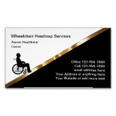 Classy Medische Handicap Visitekaartje Magneten (Voorkant)