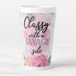 Classy met een kant van Savage Latte Mok
