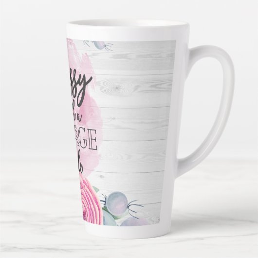 Classy met een kant van Savage Latte Mok (Rechts)