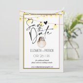 Classy minimalistische uilen, verliefd op de datum kaart (Staand voorkant)