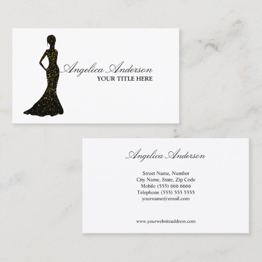 Classy Mode Boutique Visitekaartje (Voorkant / Achterkant)