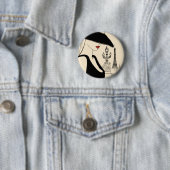 Classy  Mode in Parijs Ronde Button 5,7 Cm (In situ)