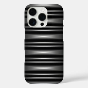 Classy Modern Black en White Pattern iPhone 16 Pro Hoesje