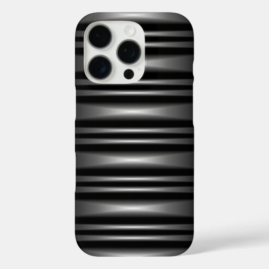 Classy Modern Black en White Pattern Case-Mate iPhone Case (Achterkant)
