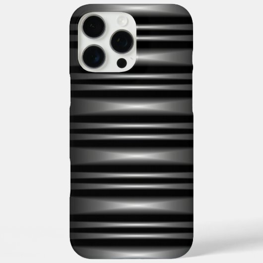Classy Modern Black en White Pattern Case-Mate iPhone Case (Achterkant)