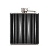 Classy Modern Black en White Pattern Heupfles (Achterkant)