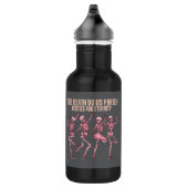 Classy Modern Bruidsmeisje Gift Waterfles (Rechts)