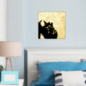 Classy & Modern Elegant cadeaukaart van Oslo, Noor Folie Afdrukken (Insitu (Slaapkamer))