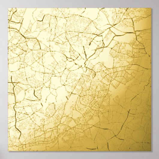 Classy & Modern Elegant geschenkkaart van Birmingh Folie Afdrukken (Voorkant)