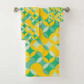 Classy Modern Esthetisch Sterrenpatroon Luxe Bad Handdoek (Insitu)