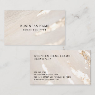 Classy Modern Gold Foil Professional Visitekaartje