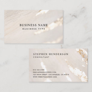 Classy Modern Gold Foil Professional Visitekaartje