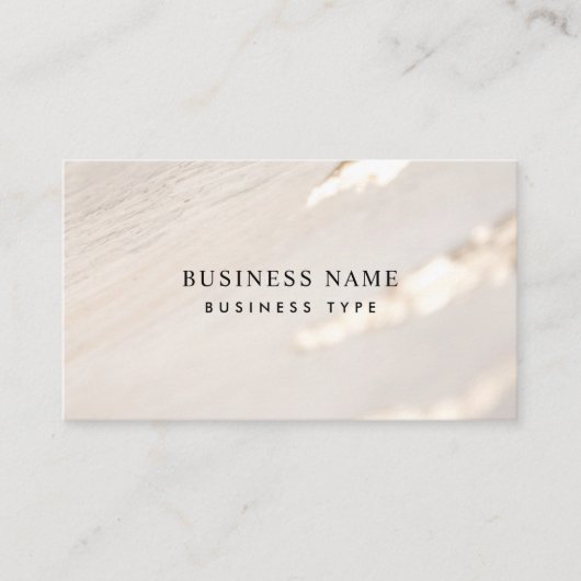 Classy Modern Gold Foil Professional Visitekaartje (Voorkant)