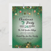 Classy Modern Holiday Elegant Kerstmis Kaart (Voorkant)