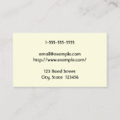 Classy & Modern Nail Tech Visitekaartje (Achterkant)