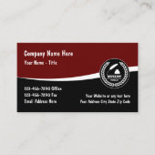 Classy Modern Notional Services Visitekaartje (Voorkant)