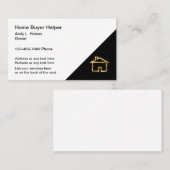 Classy Modern Real Estate Visitekaartje (Voorkant / Achterkant)