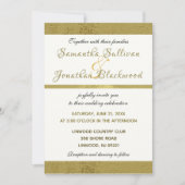 Classy Moderne Kalligrafie Fotohuwelijksuitnodigin Kaart (Voorkant)