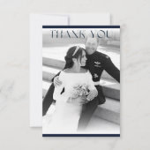 Classy moderne marine dank u kaart - Expression (Voorkant)