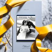 Classy moderne marine dank u kaart - Expression