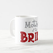 Classy Moeder van Bride Koffiemok (Voorkant links)