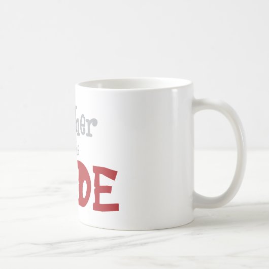 Classy Moeder van Bride Koffiemok (Rechts)