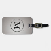 Classy Monogram Bagagelabel (Voorkant horizontaal)