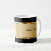 Classy Monogram Coffee Mugs Koffiemok (Voorkant rechts)