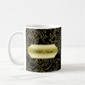 Classy Monogram Coffee Mugs Koffiemok (Links)