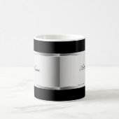 Classy Monogram Coffee Mugs Koffiemok (Center)