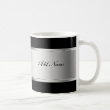 Classy Monogram Coffee Mugs