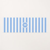 Classy Monogram Gestreept Yogamat (Voorkant (horizontaal))