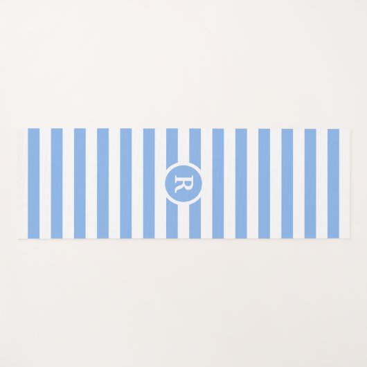Classy Monogram Gestreept Yogamat (Voorkant (horizontaal))