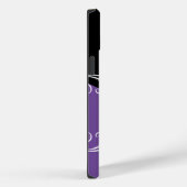 Classy Monogram Glitzy Bling Case-Mate iPhone Case (Achterkant / Rechts)