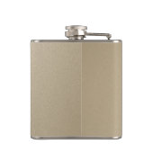 Classy Monogram Gold Groomsmen Heupfles (Achterkant)