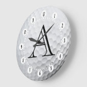 Classy Monogram | Golf Sport Gifts Grote Klok (Hoek)