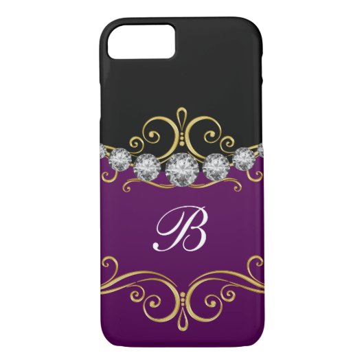 Classy Monogram iPhone Case (Achterkant)