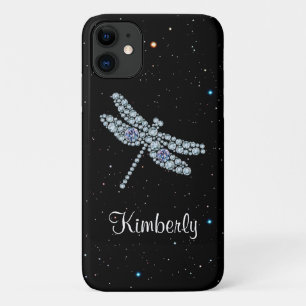 Classy Monogram Natuur Bling Rhinestones Case-Mate iPhone Case