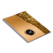 Classy Monogram Notebook Journal Notitieboek (Rechterzijde)