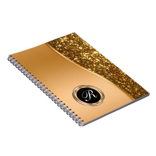 Classy Monogram Notebook Journal Notitieboek (Rechterzijde)