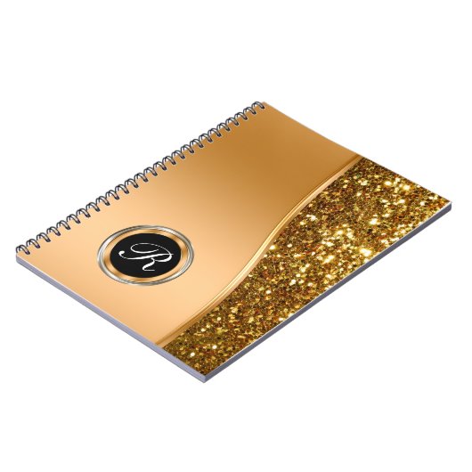 Classy Monogram Notebook Journal Notitieboek (Linkerzijde)