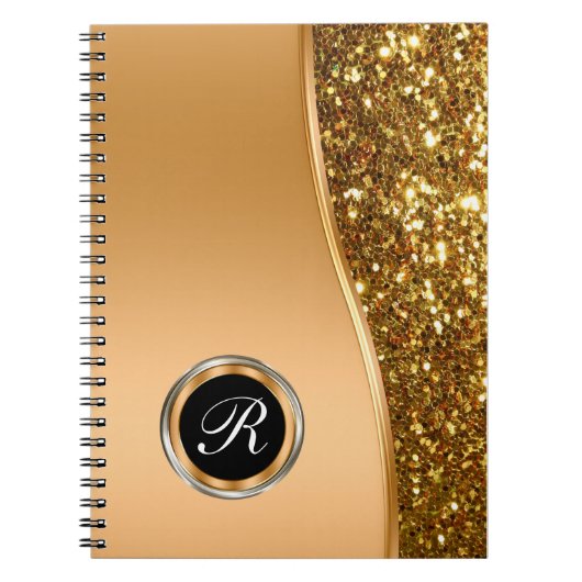 Classy Monogram Notebook Journal Notitieboek (Voorkant)