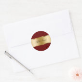 Classy Monogram Stickers (Envelop)